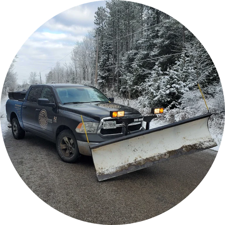 Riverwood winter service truck